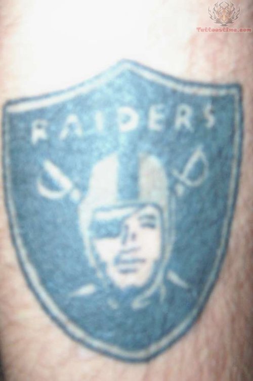 Raiders Team Logo Tattoo